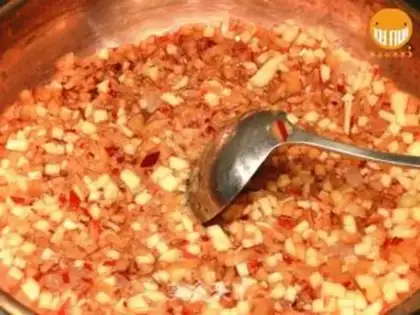 Make Plum mashed step 4