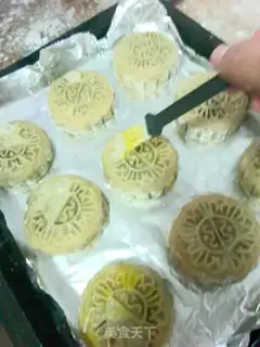 Make Green Bean Mooncake step 14