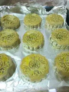 Make Green Bean Mooncake step 15