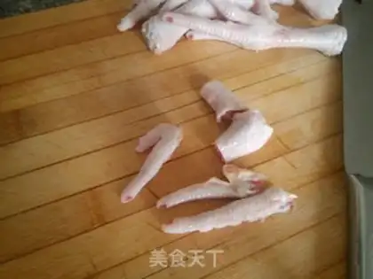 Make Porridge claws step 1