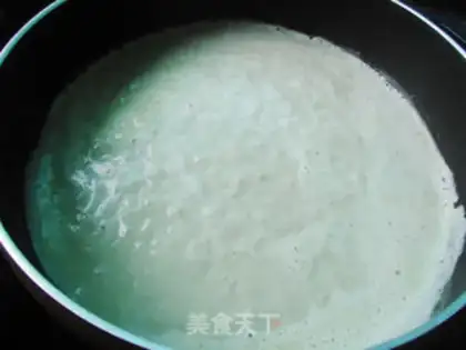 Make Homemade black tofu step 4
