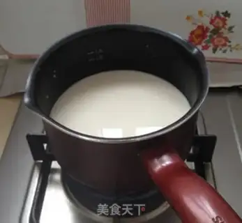 Make Black and white tofu step 1