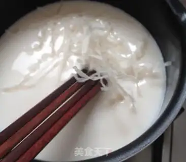 Make Black and white tofu step 2