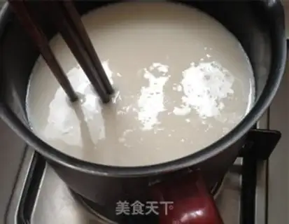 Make Black and white tofu step 3