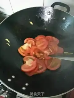 Make Tomato eggs, cat ears step 9