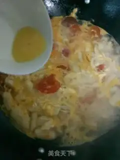 Make Tomato eggs, cat ears step 13