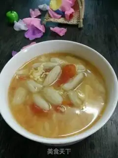 Make Tomato eggs, cat ears step 14