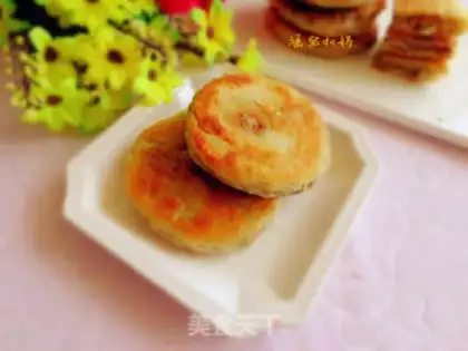 Make Muffin beef cake step 18