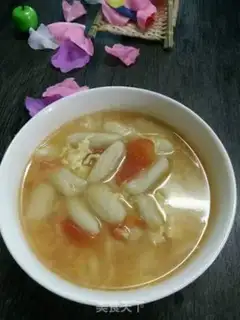 Make Tomato eggs, cat ears step 15