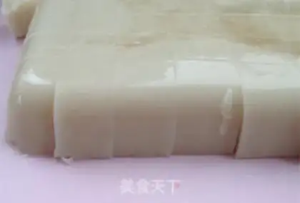 Make Black and white tofu step 10