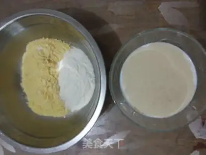 Make Milk tacos step 1