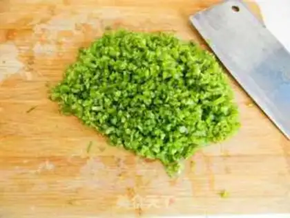 Make Celery beef cake step 4