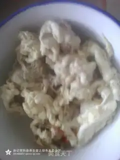 Make Cowbrain egg tofu step 2