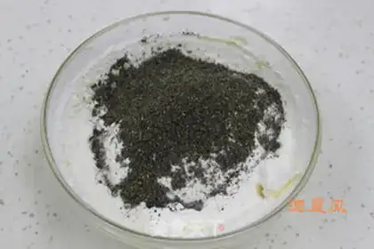 Make Black sesame cookies step 4