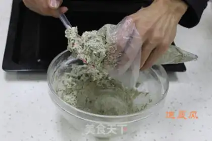 Make Black sesame cookies step 6