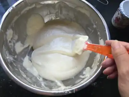 Make Butter cupcakes step 7