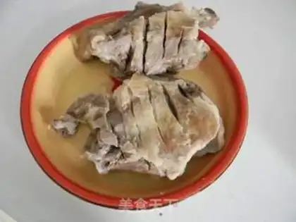 Make Roasted lamb leg with sauce step 1