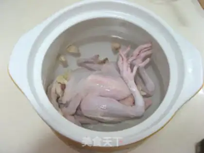 Make Fresh chicken soup step 1