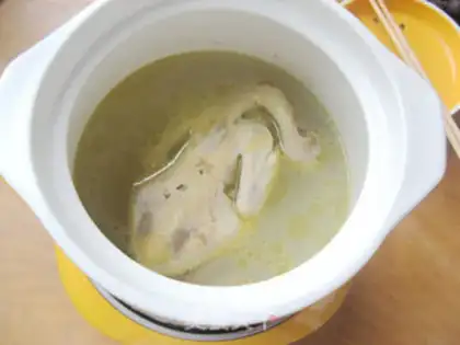 Make Fresh chicken soup step 3
