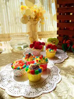Make Butter cupcakes step 23