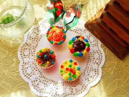 Make Butter cupcakes step 24