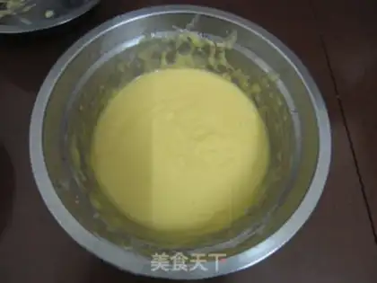 Make High pink sesame cake rolls step 6