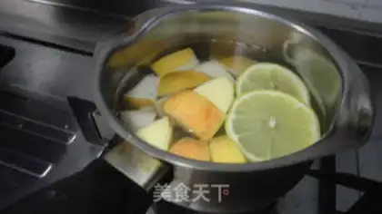 Make Healthy fruit tea step 3