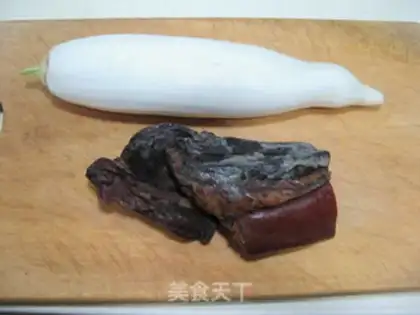 Make The radish step 0