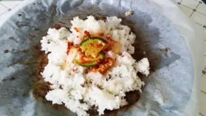 Make Barbecue + chili cheese step 3