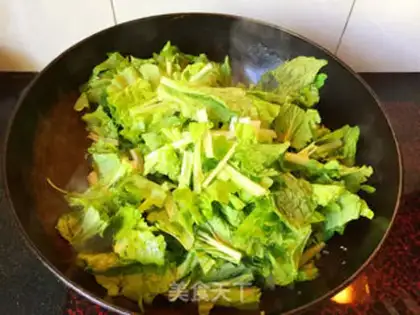 Make Garlic cabbage step 4