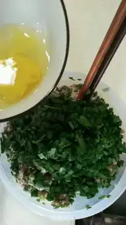 Make Cream dumplings step 1