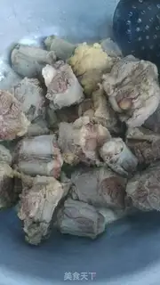 Make Creamed beef tails step 4