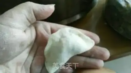 Make Cream dumplings step 7