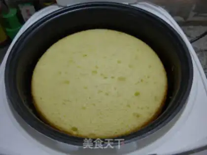 Make raisin sponge cake step 12