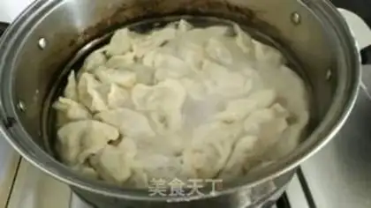 Make Cream dumplings step 10