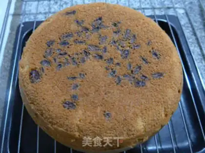 Make raisin sponge cake step 13