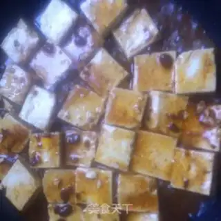 Make Soy sauce, spicy tofu step 4