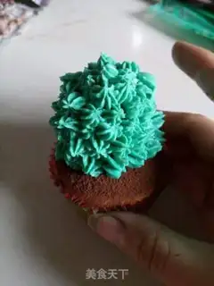 Make Spam plant cupcakes step 25