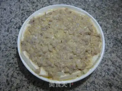 Make Eggs, pork, tofu step 12