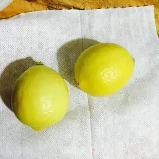 Make Homemade lemon honey tea step 1