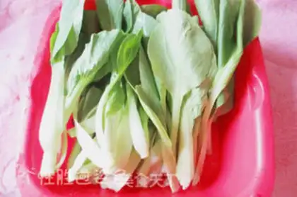 Make Garlic green step 1