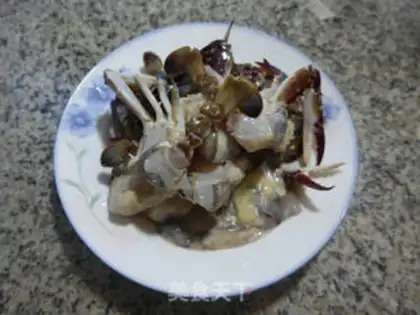 Make Crab soup with tofu step 1