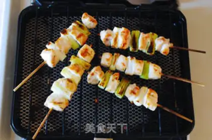 Make Japanese chicken string step 2
