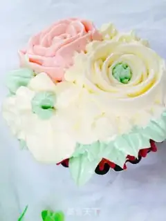 Make Korean cup cake step 18