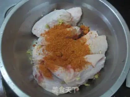 Make Chicken wings in New Orleans step 2