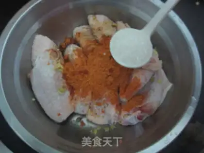 Make Chicken wings in New Orleans step 3