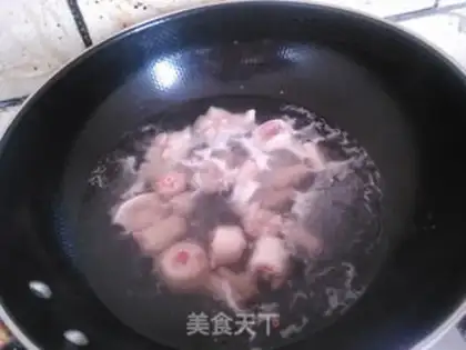 Make Soybeans with pigtails step 1