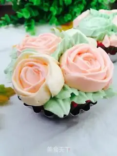 Make Korean cup cake step 20