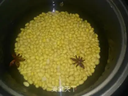 Make Soybeans with pigtails step 2