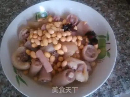 Make Soybeans with pigtails step 4